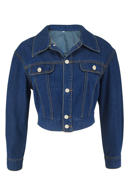 WOMEN'S FASHION DENIM JACKET