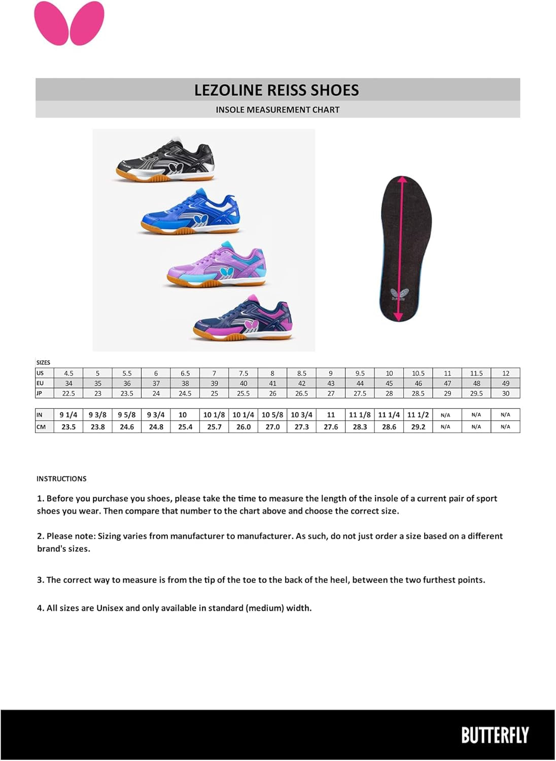Lezoline Reiss Shoes - Athletic Indoor Competition Table Tennis Shoe for Beginners, Intermediate Players, Offers Comfort, Durability, Grip, Cushion