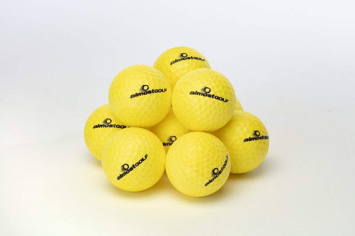 golf Balls - Limited Flight Practice Golf Balls - (24 Pack) - Golf Balls Foam Golf Training Aids for Indoor or Yard Practice - Includes 24 golf Balls with 5 Liberty Tees