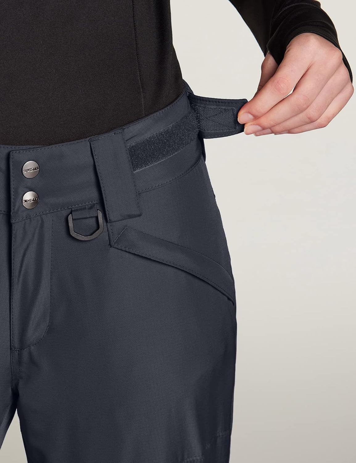 Women'S Winter Snow Pants, Waterproof Insulated Ski Pants, Ripstop Snowboard Bottoms