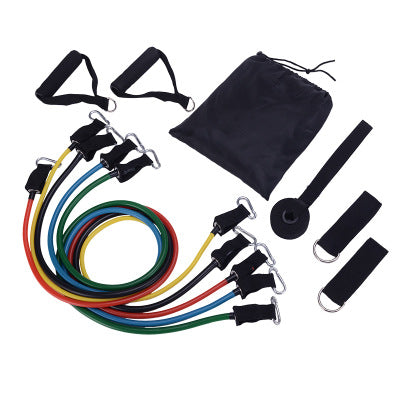11Pcs Resistance Band Set Fitness Equipment