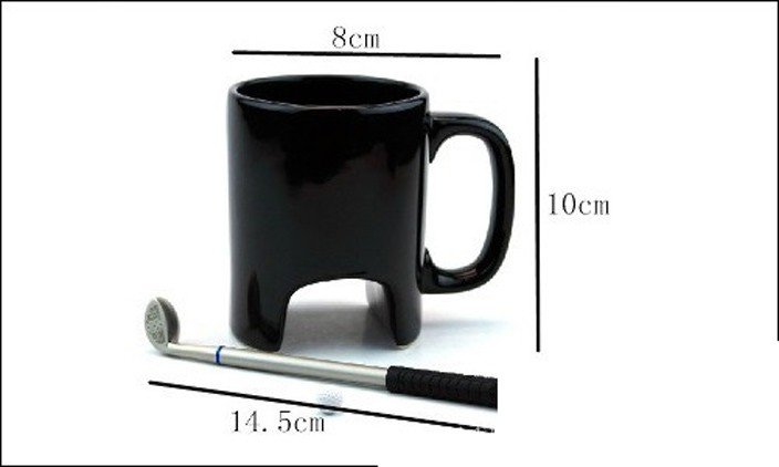 Golf Putt Ceramic Mug