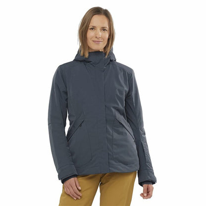 Ski Jacket Salomon Snow Rebel Lady Gray