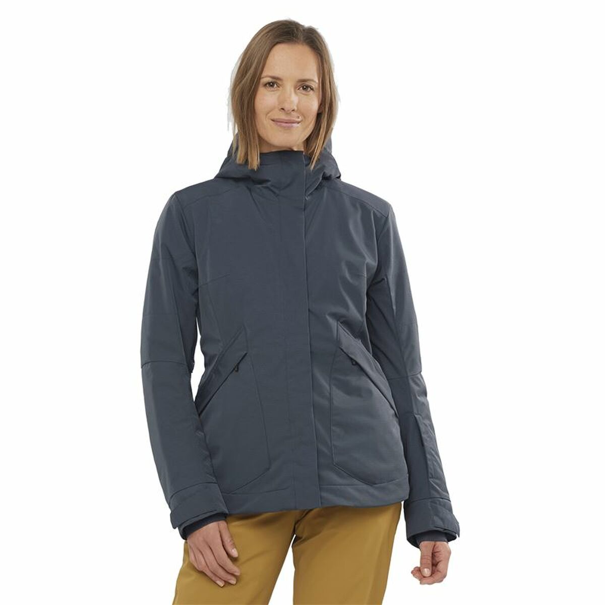 Ski Jacket Salomon Snow Rebel Lady Gray