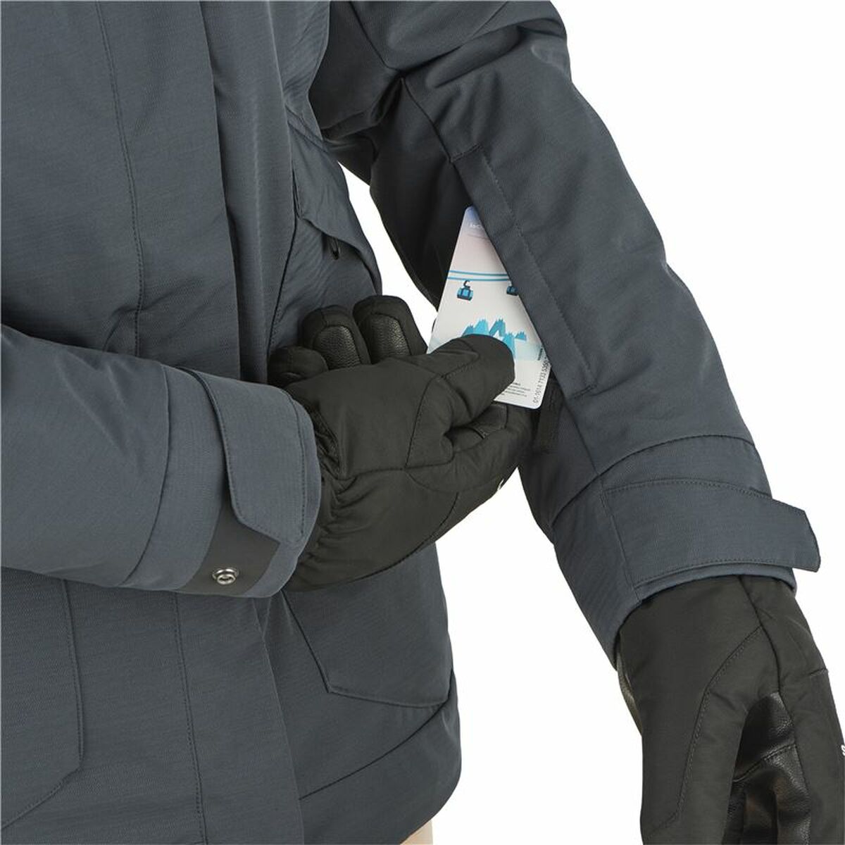 Ski Jacket Salomon Snow Rebel Lady Gray