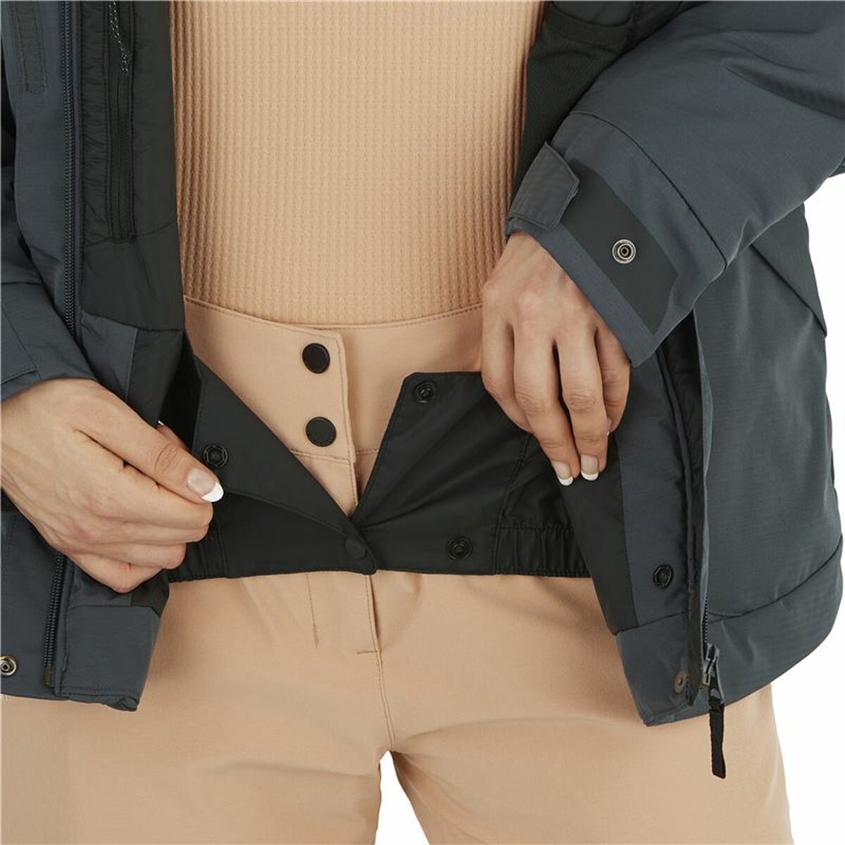 Ski Jacket Salomon Snow Rebel Lady Gray