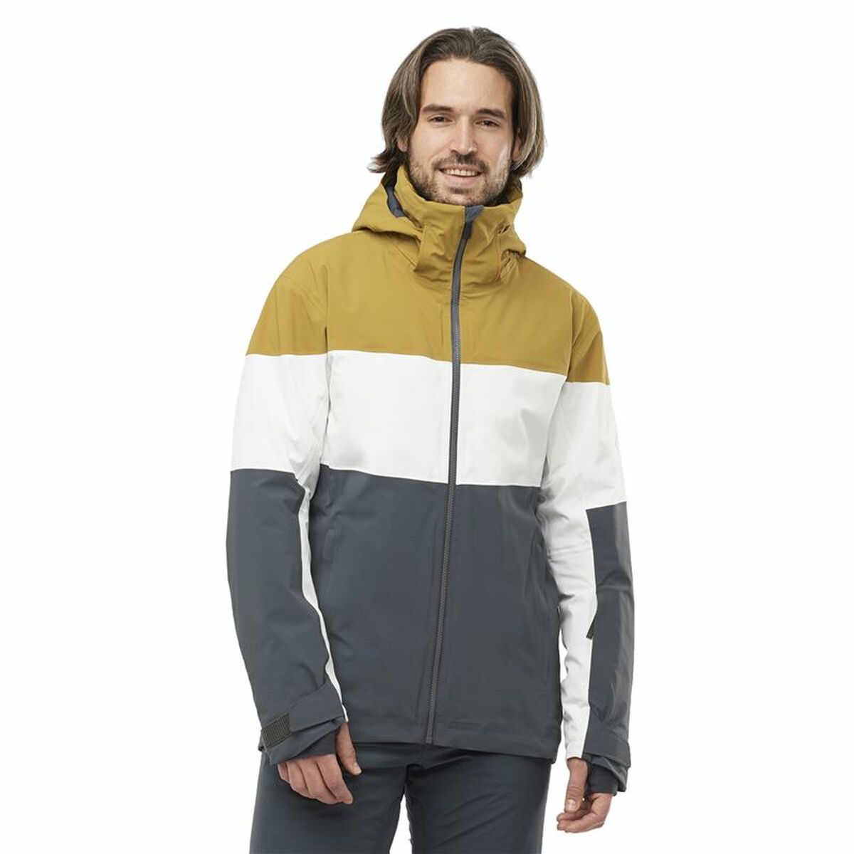 Ski Jacket Salomon Slalom Gray Men