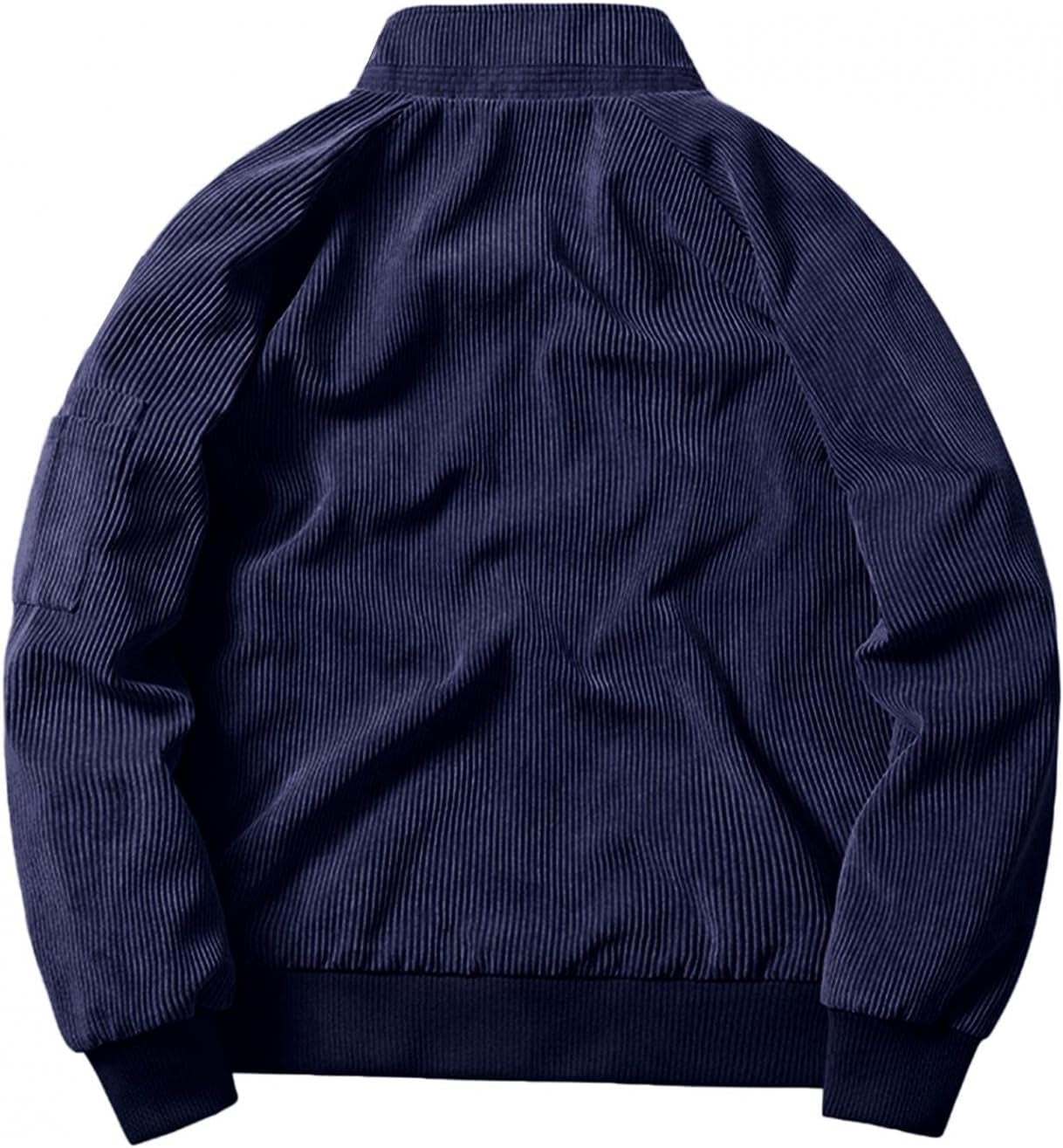 Men'S Lightweight Bomber Jackets Big and Tall Full Zip Casual Outdoor Sportswear Windbreaker