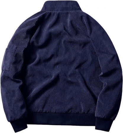 Men'S Lightweight Bomber Jackets Big and Tall Full Zip Casual Outdoor Sportswear Windbreaker