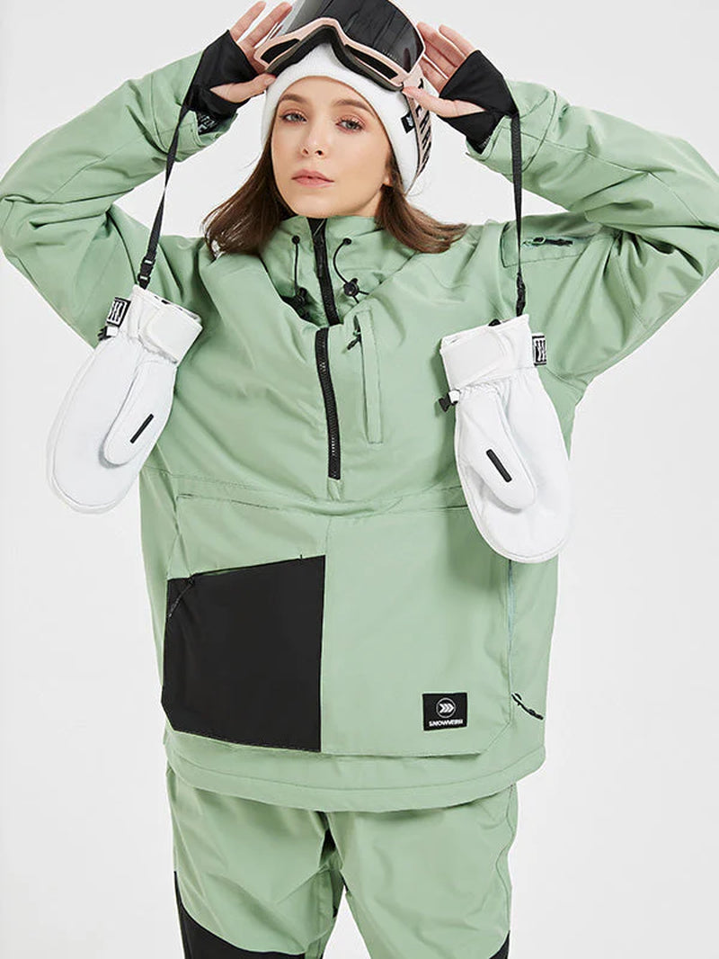 Women'S Mountain Pro Anorak Waterproof Snowboard Jacket