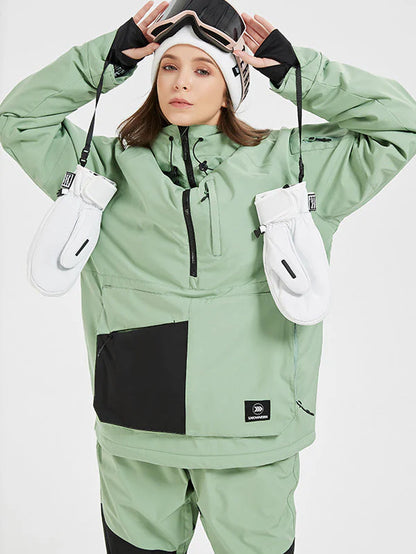 Women'S Mountain Pro Anorak Waterproof Snowboard Jacket