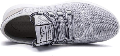 Men'S Running Shoes Fashion Breathable Sneakers Mesh Soft Sole Casual Athletic Lightweight