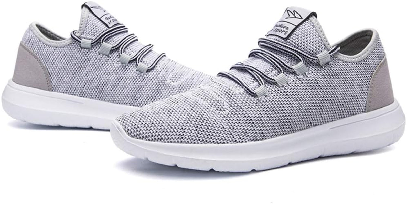 Men'S Running Shoes Fashion Breathable Sneakers Mesh Soft Sole Casual Athletic Lightweight