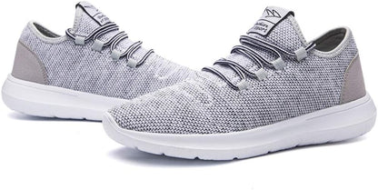 Men'S Running Shoes Fashion Breathable Sneakers Mesh Soft Sole Casual Athletic Lightweight