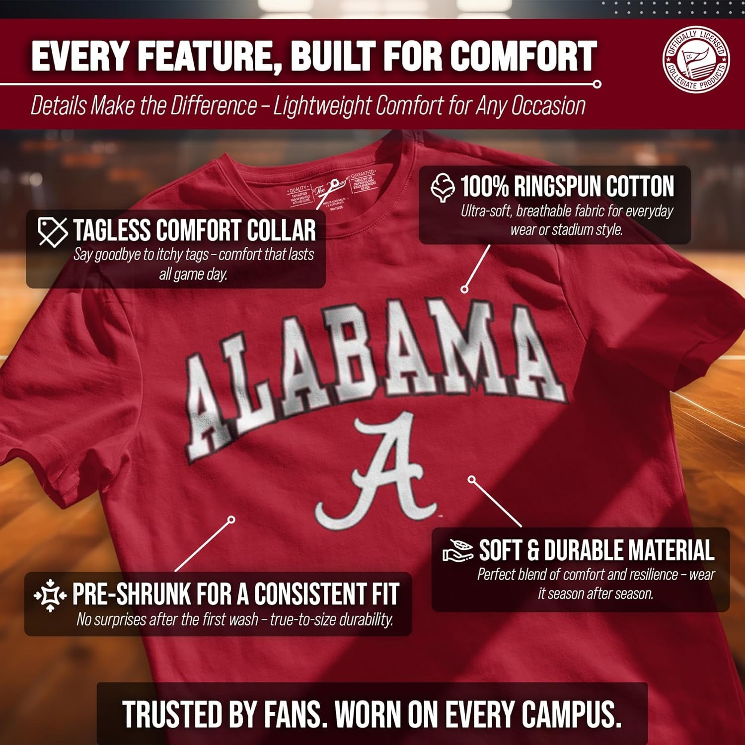 NCAA Unisex NCAA Adult Gameday Cotton T-Shirt