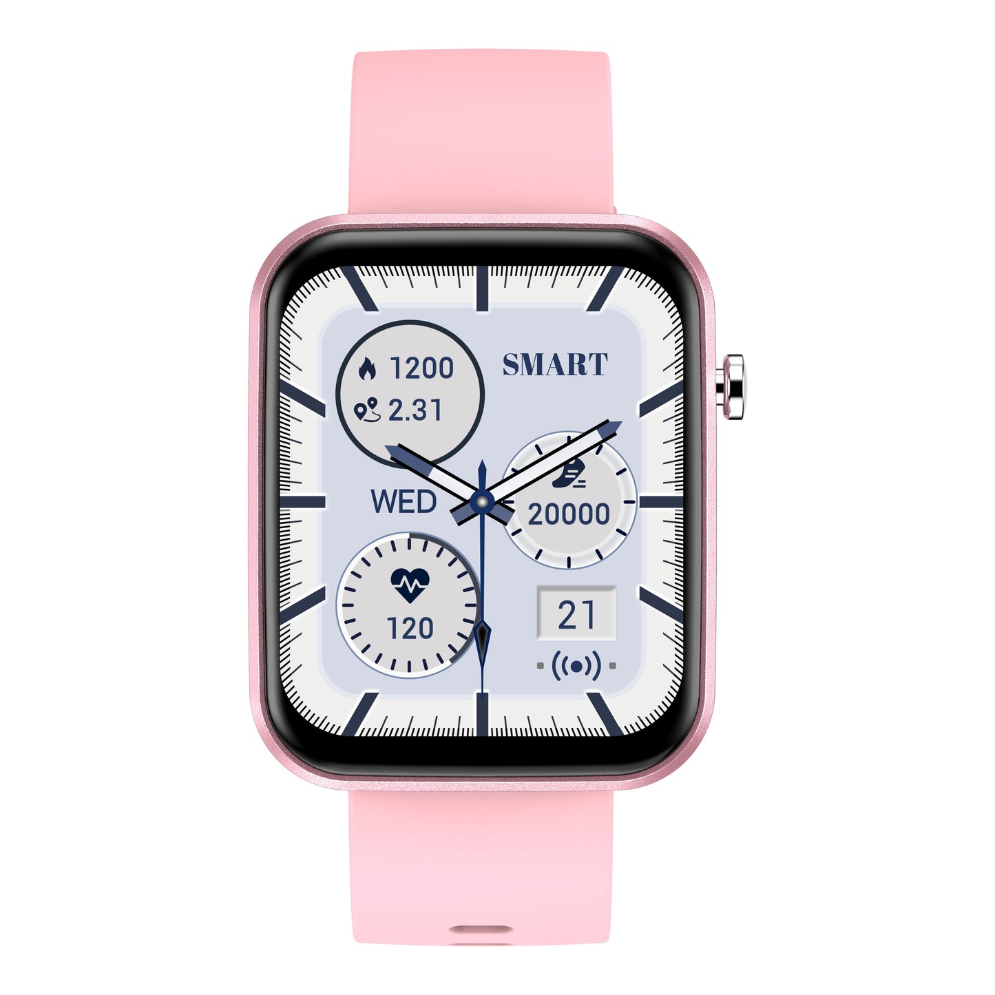 Advanced Smartwatch With Three Bands And Wellness + Activity Tracker 