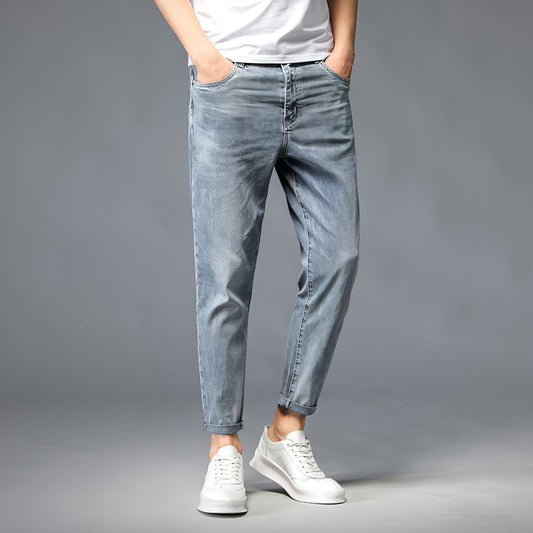UrbanEase™ Small Feet Jeans Straight-Leg Pants Men