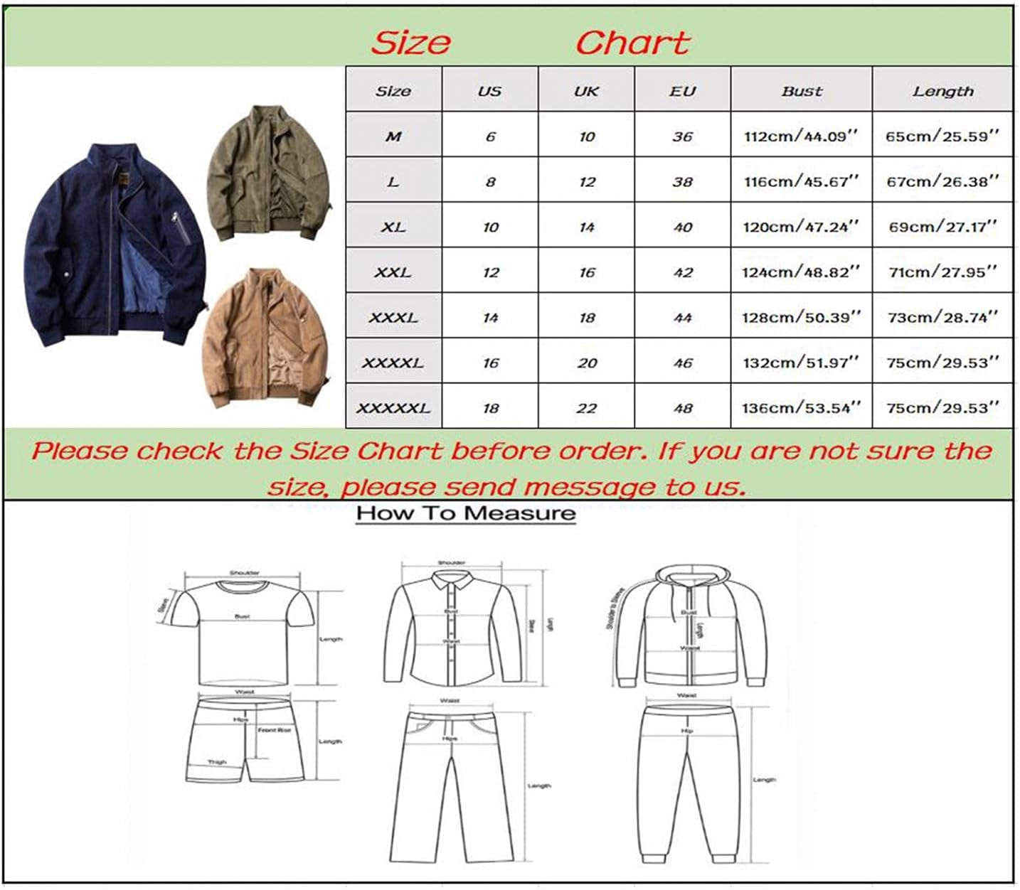 Men'S Lightweight Bomber Jackets Big and Tall Full Zip Casual Outdoor Sportswear Windbreaker