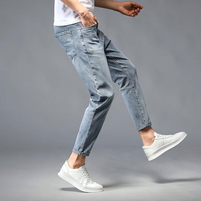 UrbanEase™ Small Feet Jeans Straight-Leg Pants Men