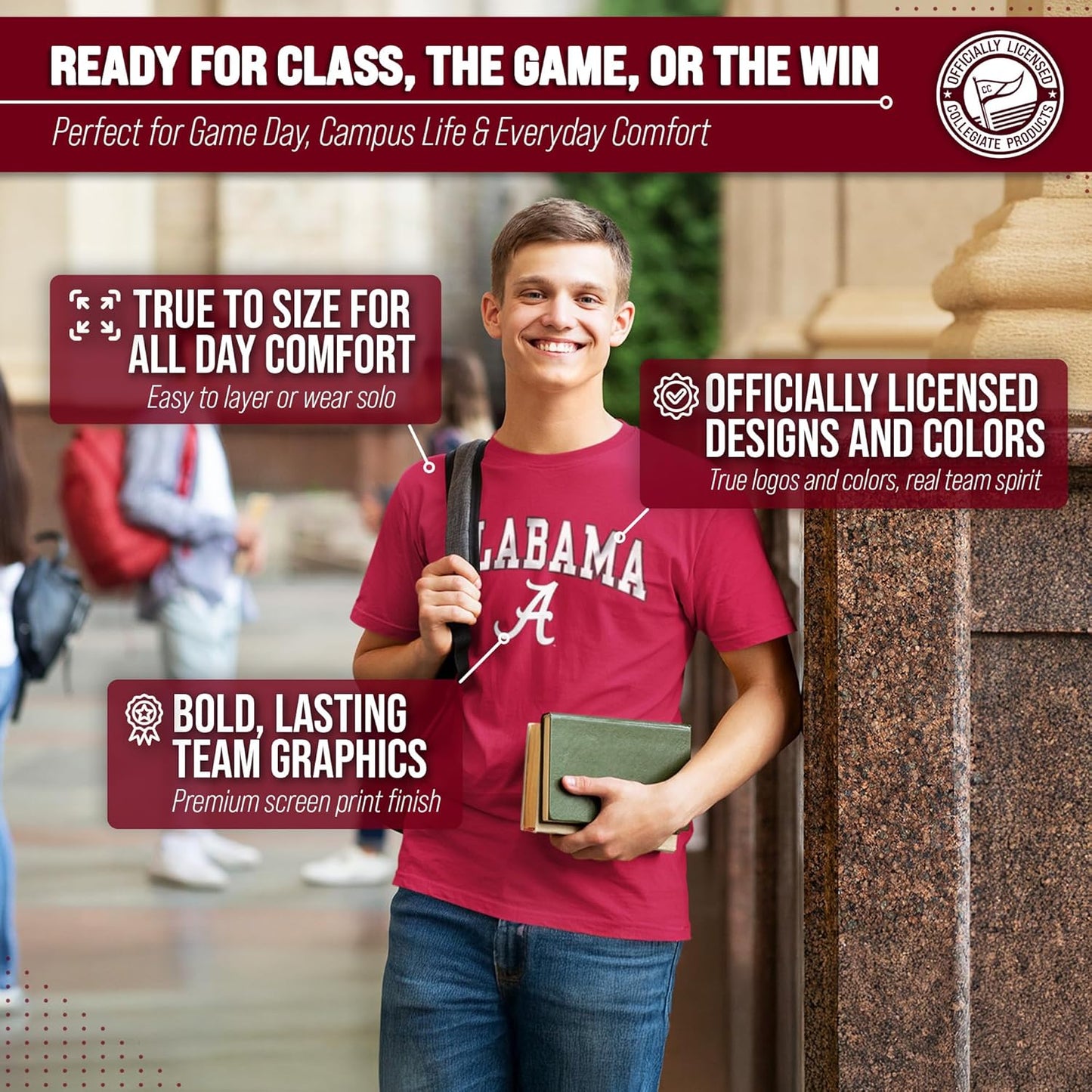 NCAA Unisex NCAA Adult Gameday Cotton T-Shirt