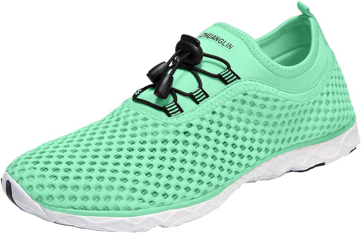 Women'S Quick Drying Aqua Water Shoes,3-Second Drainage & All-Terrain for Swimming,Hiking,Yoga