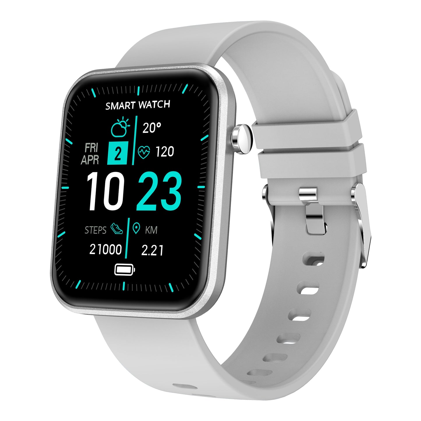 Advanced Smartwatch With Three Bands And Wellness + Activity Tracker 