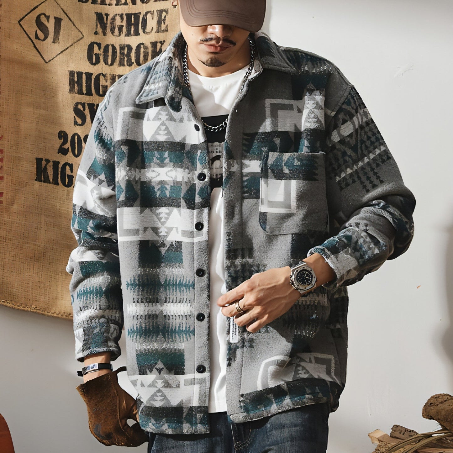 Fashion Brand Dress Shirt Men