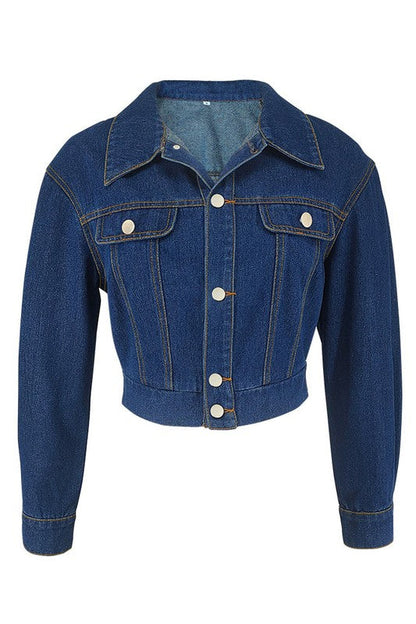 WOMEN'S FASHION DENIM JACKET