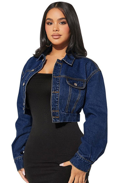 WOMEN'S FASHION DENIM JACKET