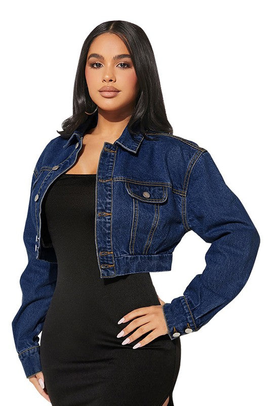 WOMEN'S FASHION DENIM JACKET