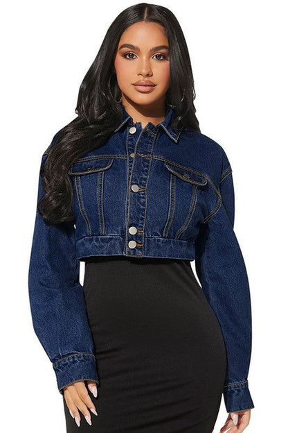WOMEN'S FASHION DENIM JACKET