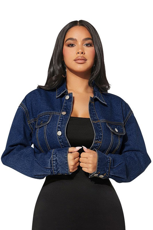 WOMEN'S FASHION DENIM JACKET