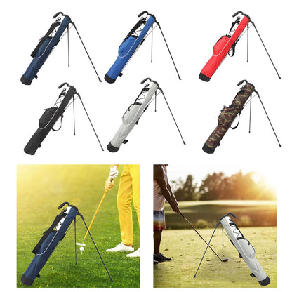Golf Bag Golf Stand Bag Portable Storage Bag Lightweight Organizer Golf Carry Bag Golf Club Bag for Golf Supplies Golfer Gift