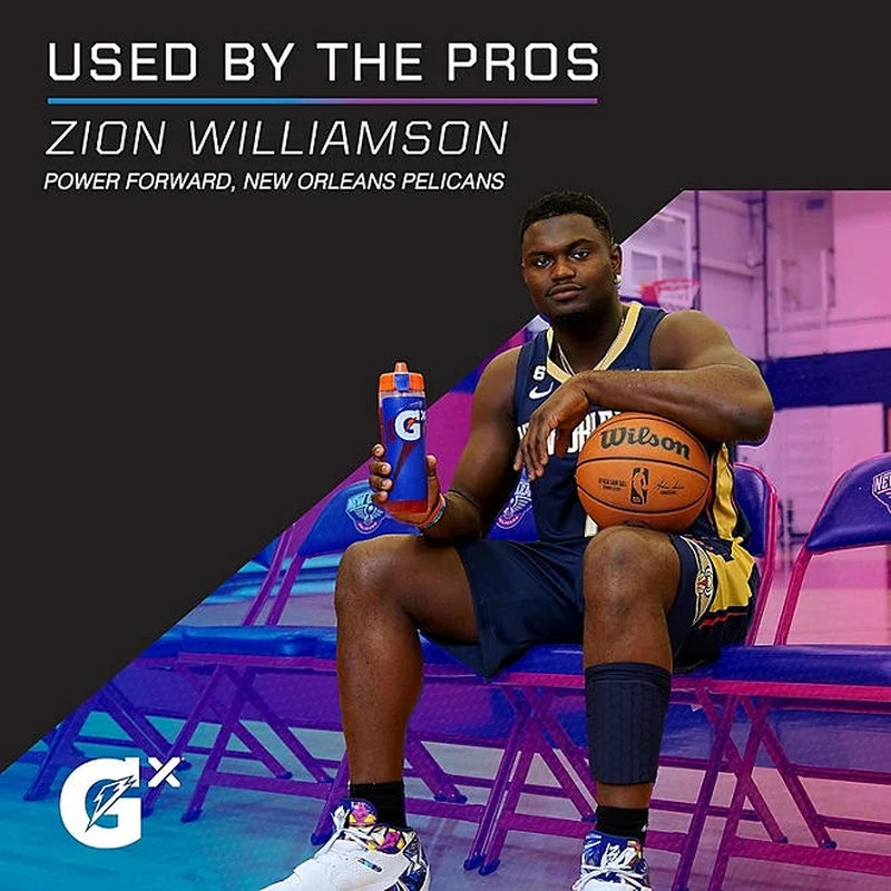 GX 30 Oz. Montage Water Bottles, 2 Pack Black/White