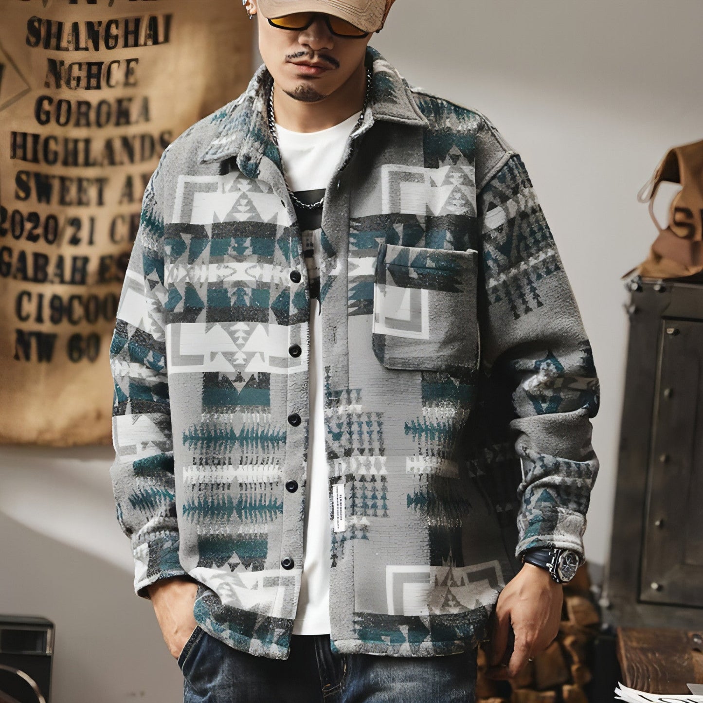 Fashion Brand Dress Shirt Men