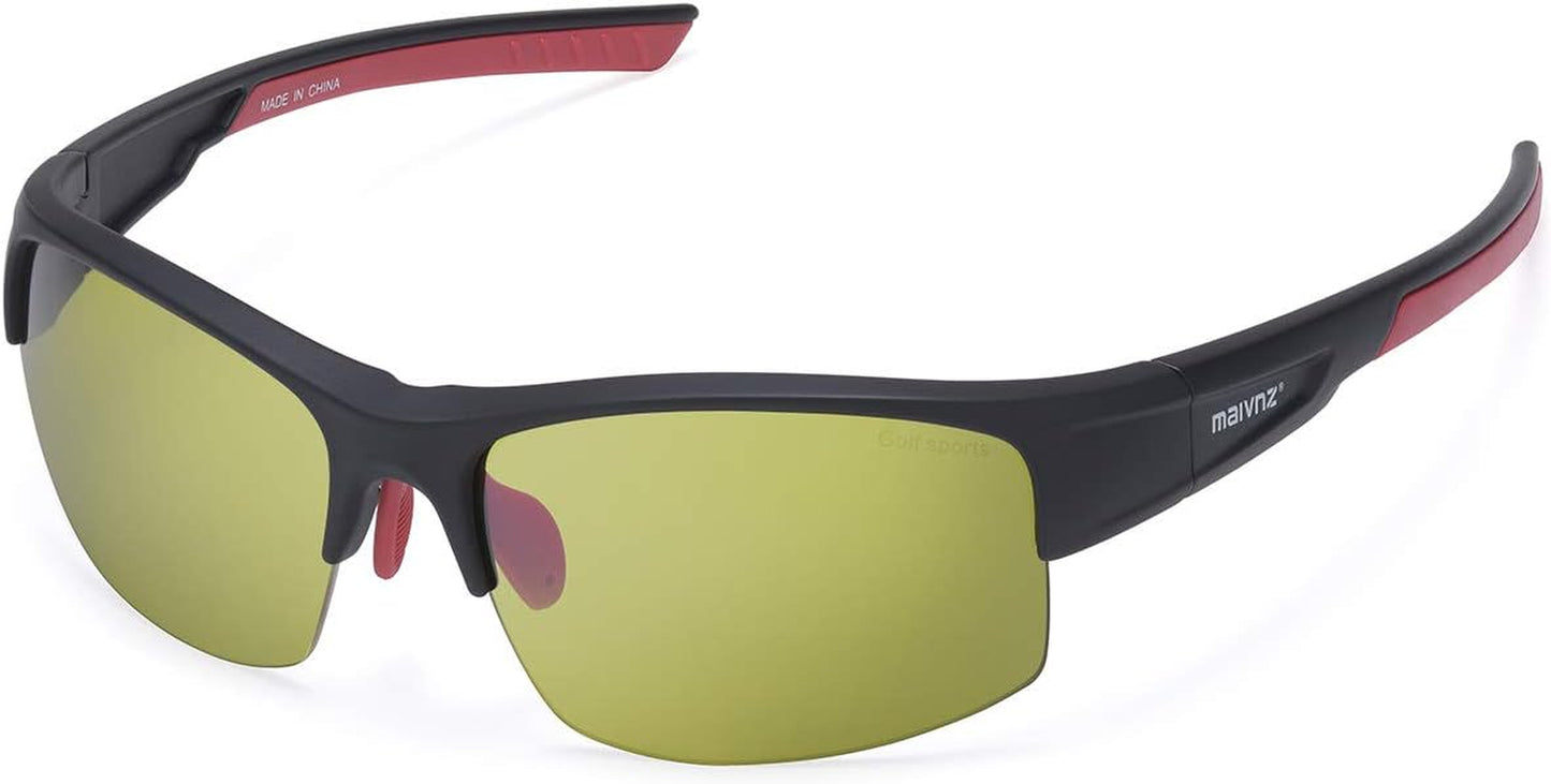 High Definition Golf Ball Finder Sport Glasses for Men Women Golf Sunglasses Golf Glasses Pickleball Eyewear MZ861