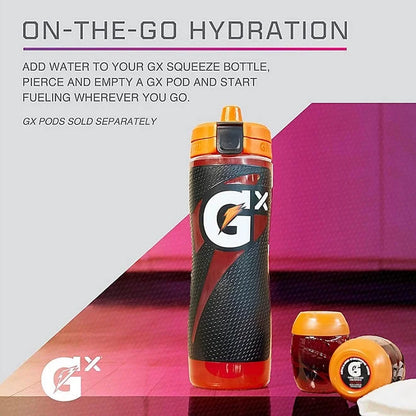 GX 30 Oz. Montage Water Bottles, 2 Pack Black/White