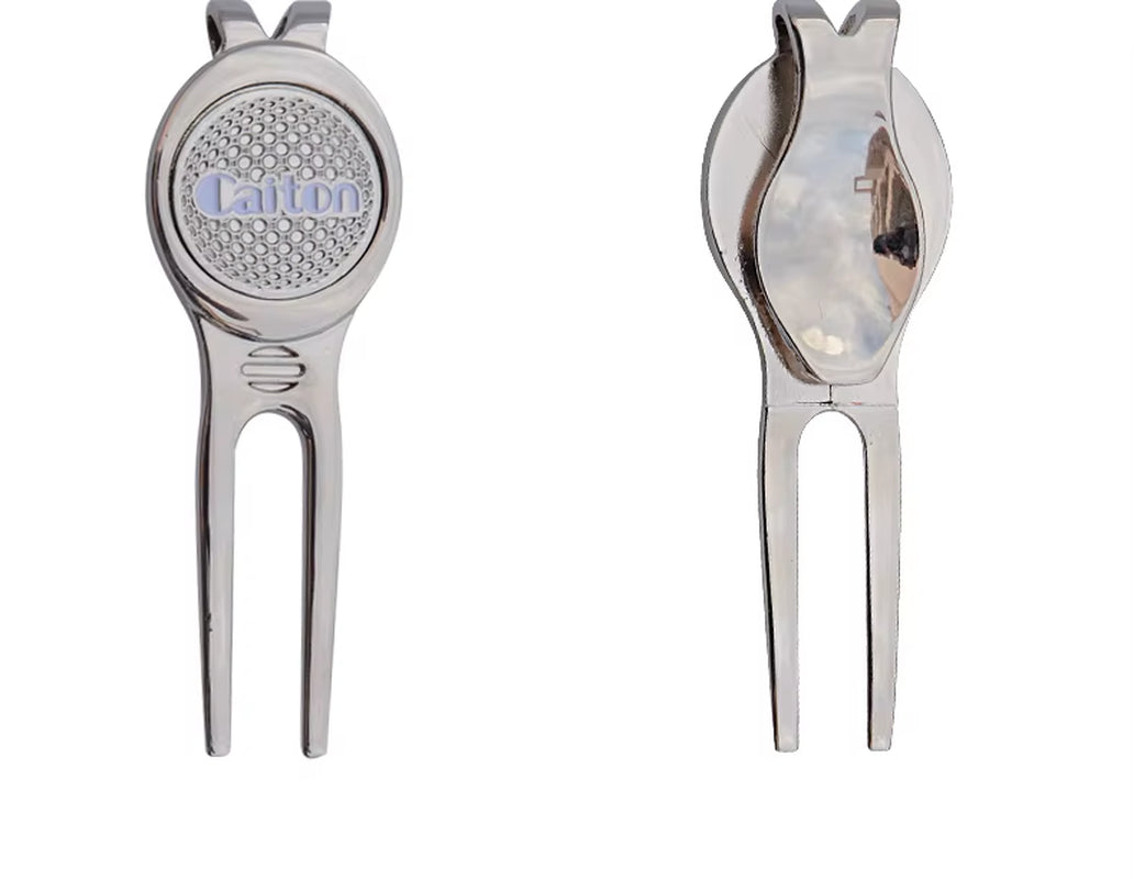 Golf Divot Repair Tool Golf Pitchfork Pitch Groove Cleaner Golf Training Aids Repair Tool Golf Accessories