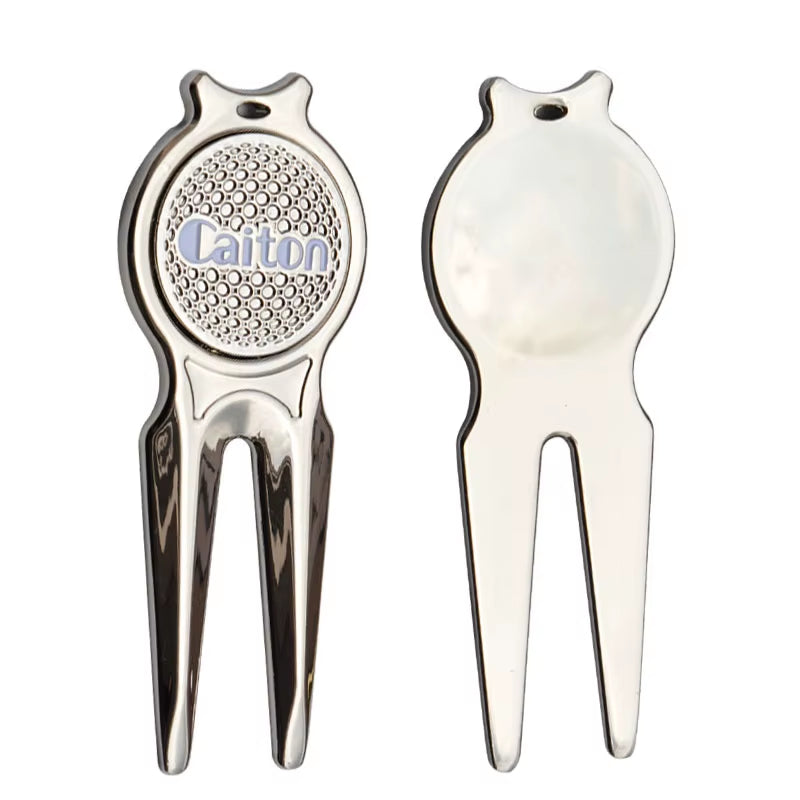 Golf Divot Repair Tool Golf Pitchfork Pitch Groove Cleaner Golf Training Aids Repair Tool Golf Accessories