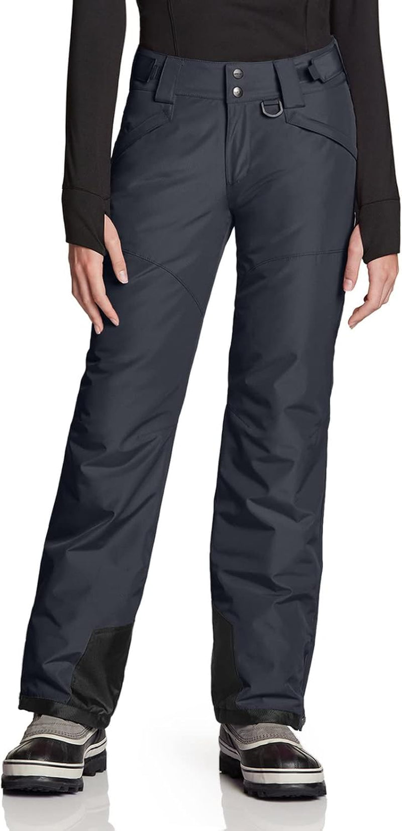 Women'S Winter Snow Pants, Waterproof Insulated Ski Pants, Ripstop Snowboard Bottoms