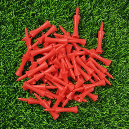 50Pcs Professional 59Mm Golf Tee Golf Supplies New Golf Practice Products Golf Accessories Golf Limit Nail Plastic Ball Holder
