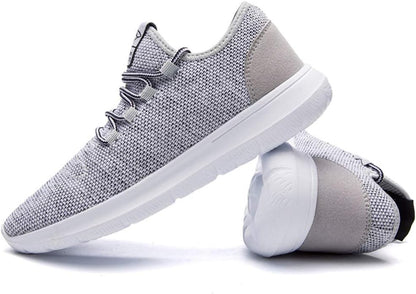 Men'S Running Shoes Fashion Breathable Sneakers Mesh Soft Sole Casual Athletic Lightweight