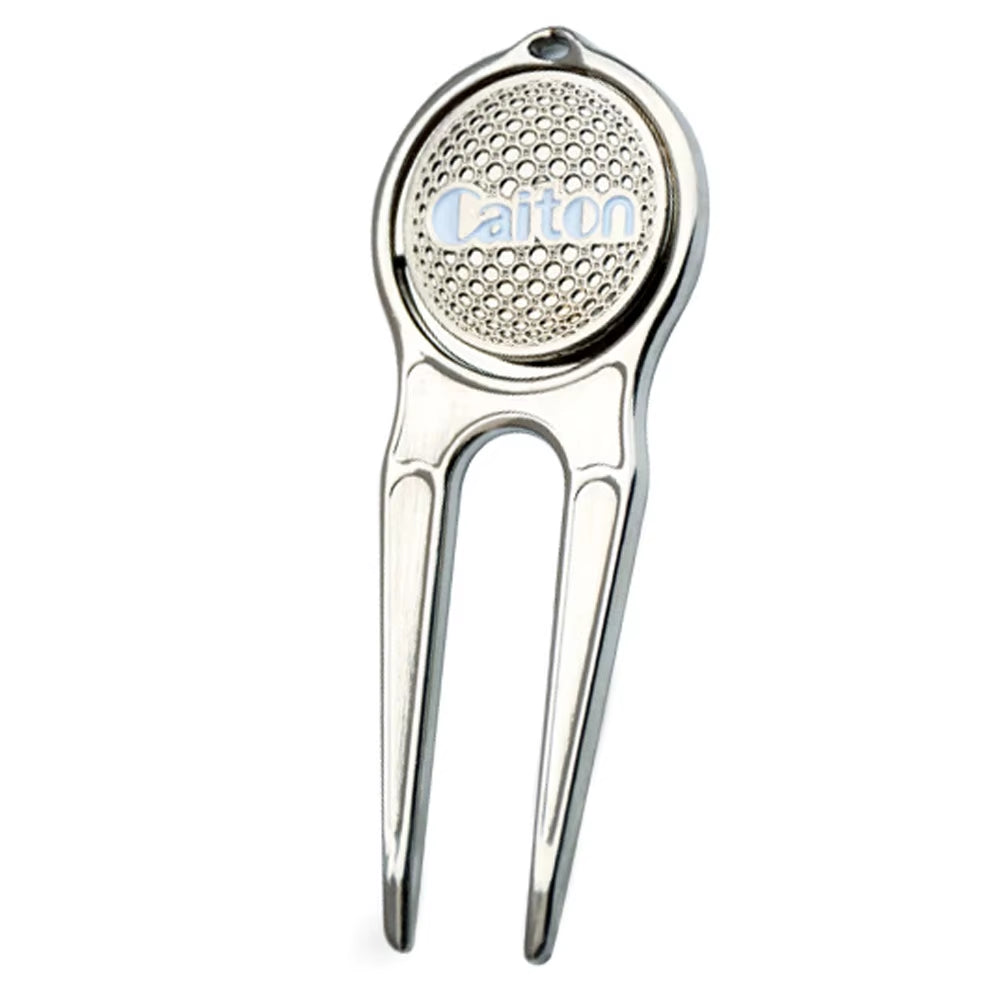 Golf Divot Repair Tool Golf Pitchfork Pitch Groove Cleaner Golf Training Aids Repair Tool Golf Accessories