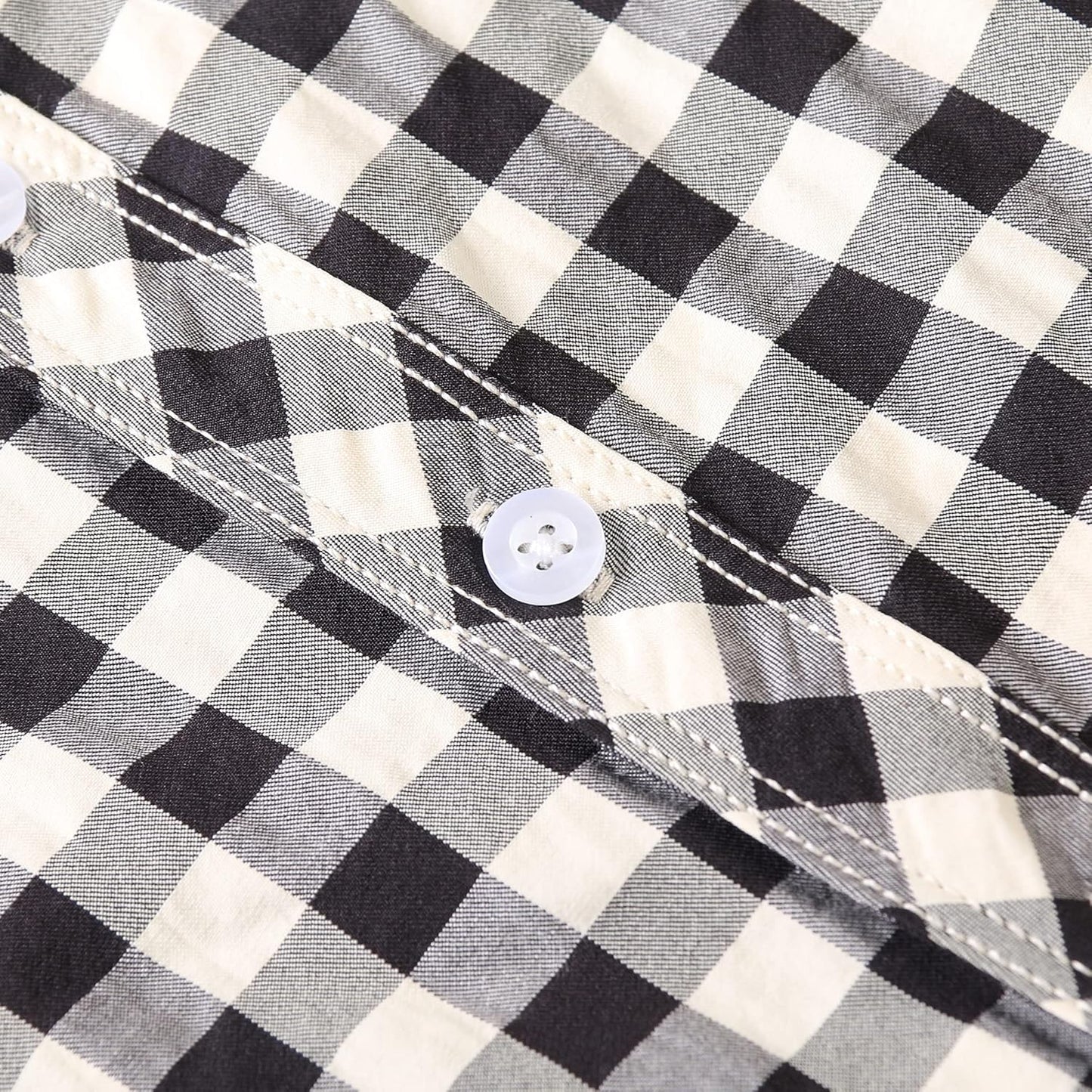 Boys Plaid Button down Shirts Long Sleeve Roll up Cotton Spring Fall Shirt Casual Tops