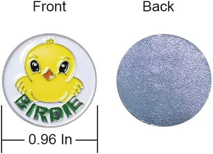 Golf Ball Markers Golf Markers Golf Gifts Clips Pack of 6