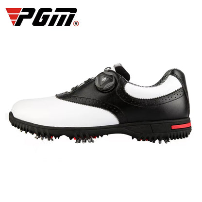 Men Golf Shoes Waterproof Sports Shoes Rotating Buckles Anti-Slip Sneakers Multifunctional Golf Trainers