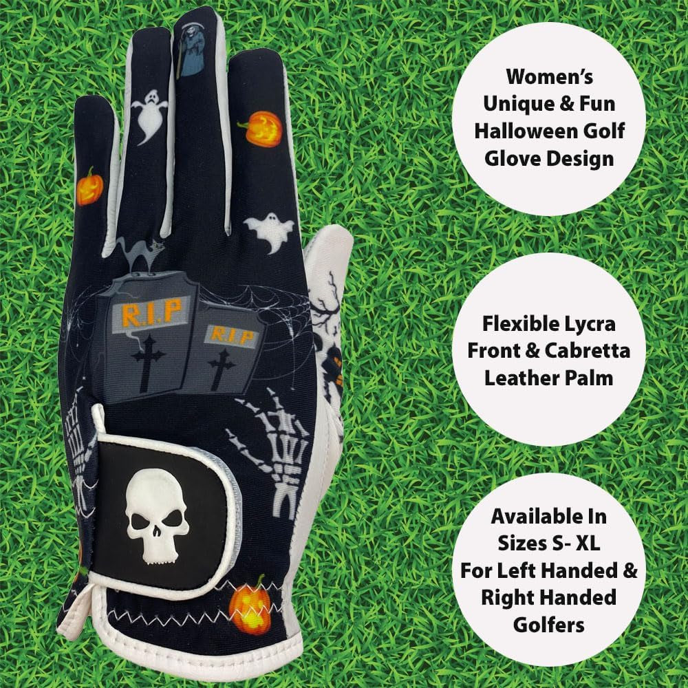 Women'S Golf Glove - Adjustable Strap, Left Hand Gloves for Women