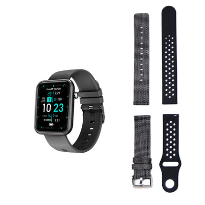 Advanced Smartwatch With Three Bands And Wellness + Activity Tracker 