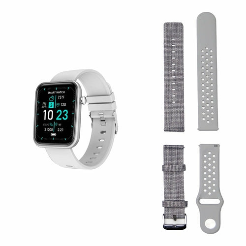 Advanced Smartwatch With Three Bands And Wellness + Activity Tracker 