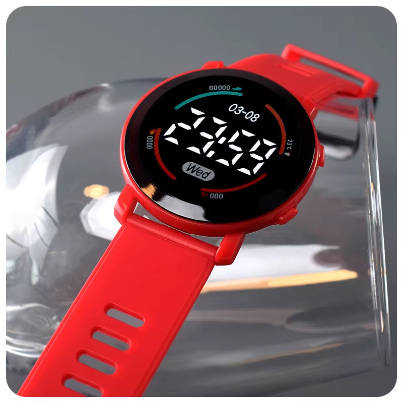 Girls Watch 30M Waterproof Girl Cute Kids Watches Clock Digital LED Children Electronic Watches Kids Wristwatch Montre Enfant